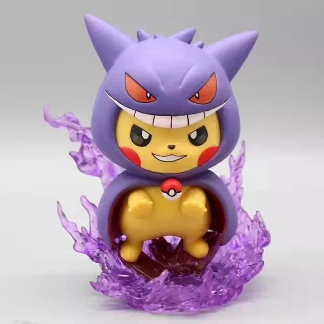 Figurine Pokémon Gengar 10cm - Vinyle Officiel Jazwares - Collectionner - À Partir De 4 Ans