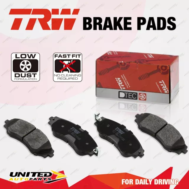 4pcs TRW Rear Disc Brake Pads for Volkswagen Caravelle Transporter IV