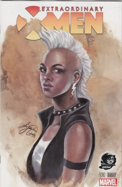 Extraordinary X-Men #1 Siya Oum "Storm" Phantom Variant 2015