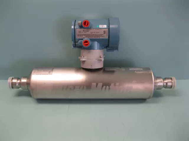 1" Micro Motion T100 Flow Sensor 1700 I12 AB Transmitter NEW P3