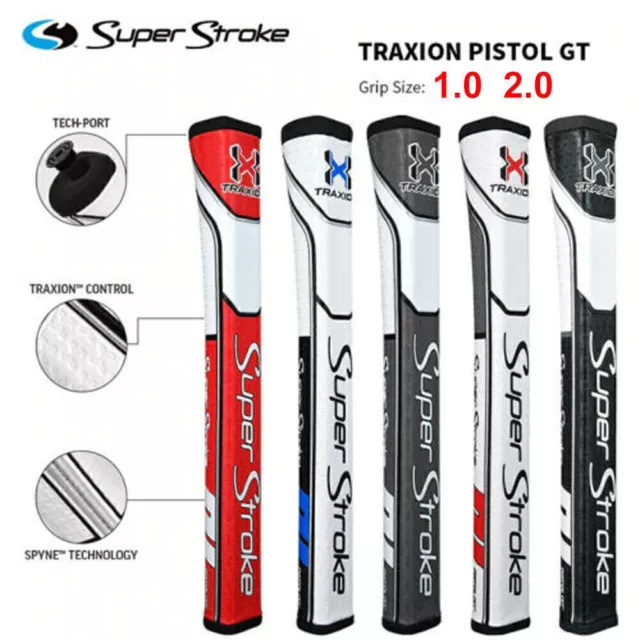 Sport Golf Putter Grips Super Traxion Pistol GT 2.0 1.0 Golf Clubs Grif V2Z6