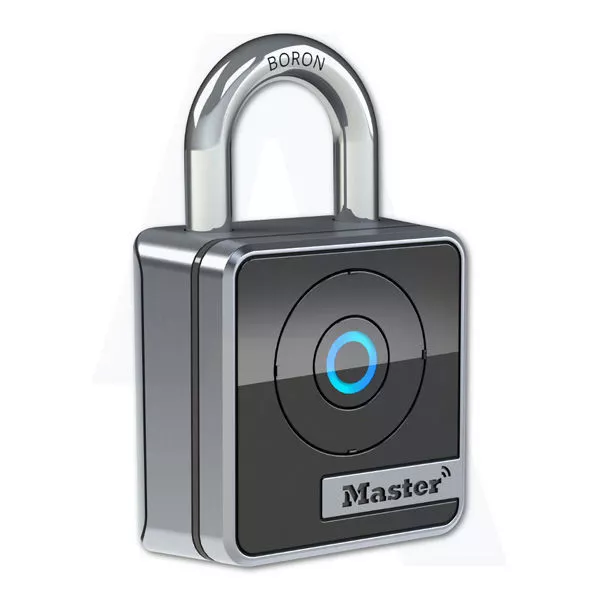 MASTER LOCK Internal Open Shackle Bluetooth Padlock Smartphone Access App Secure