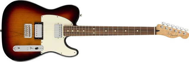 Guitare électrique Fender Player Telecaster HH - Touche Pau Ferro - 3 Col
