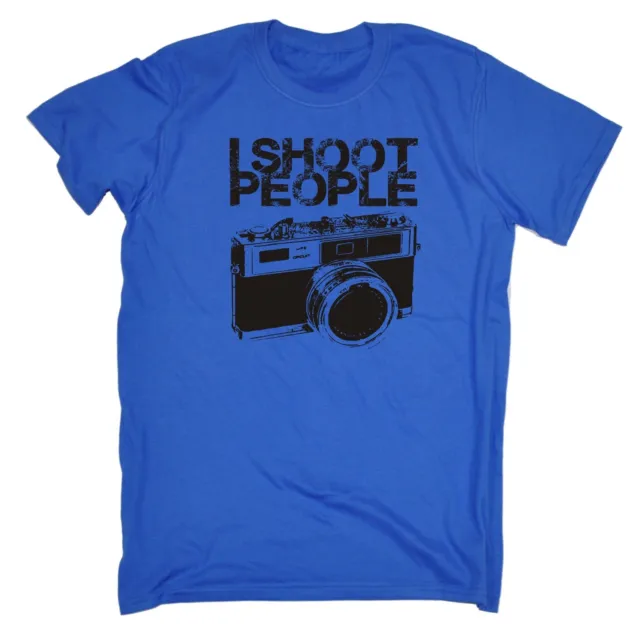 I Shoot People Camera T-SHIRT Photography Film Photo Art Funny birthday gift