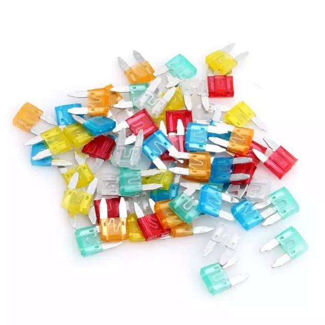 10 MINI FUSIBLES auto moto camion divers... 5A, 10A, 15A, 20A, 25A, 30A au choix