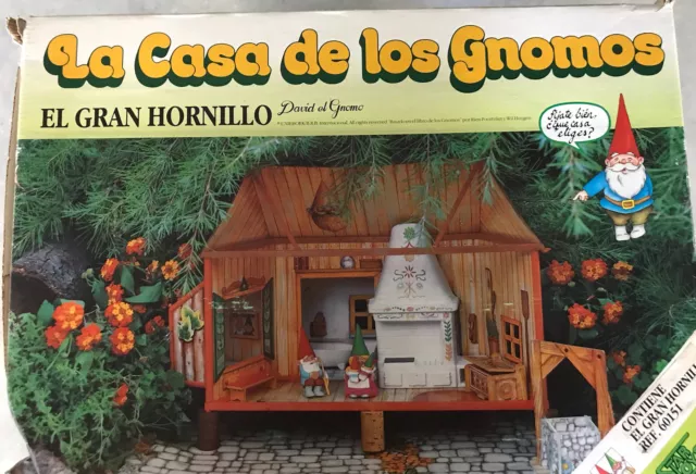 DAVID GNOMO 80s LA CASA DE LOS GNOMOS EL GRAN SALON STARTOYS SALONE MIB New