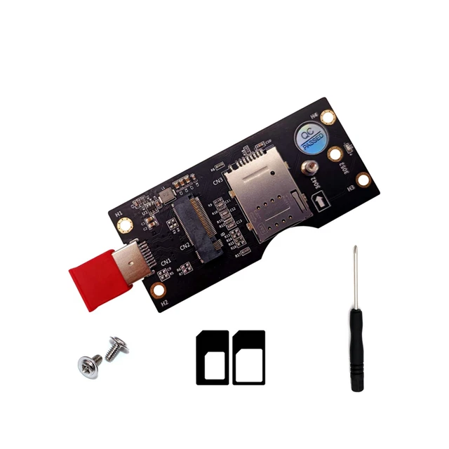 MODULE NGFF VERS SIM avec USB 3.0 Module 3G/4G/5G Vers USB 3.0 avec ...