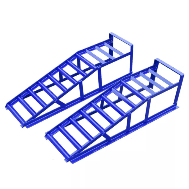 2x Auffahrrampen Auffahrbock für PKW Auto Spurbreite 22,5cm 2000kg Gebraucht