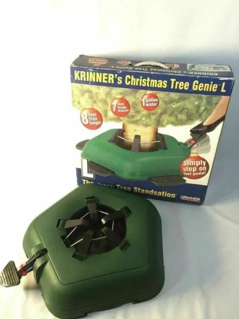 Krinners Noël Arbre Génie Facile Standsation Neuf en Boîte Grand Vrai Support