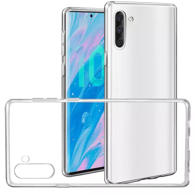 Clear Case For Samsung Galaxy Note 10 Plus 5G Ultra Slim Shockproof Phone Cover