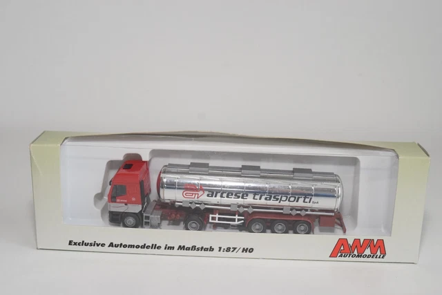Camion Iveco AWM 1:87 – Arcese Trasporti Avec Remorque Citerne – Occasion