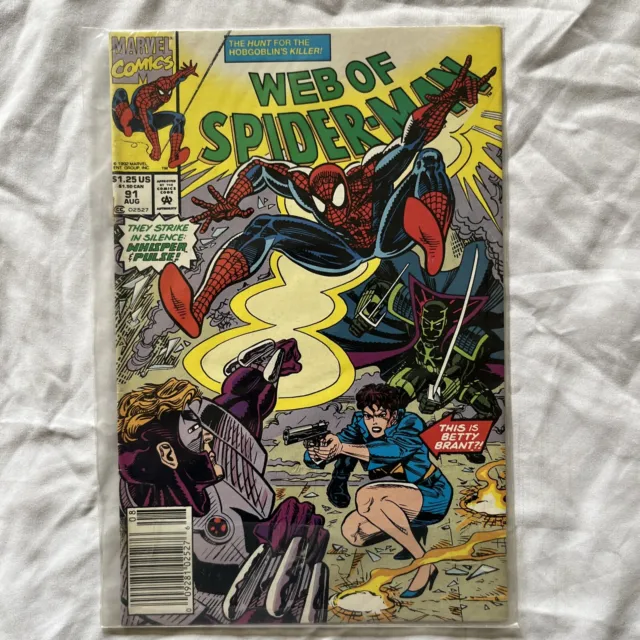 Web Of Spider-Man #91 Marvel Comics 1992