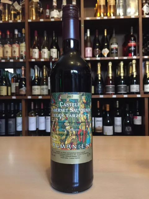 1 x Castelu Cabernet Sauvignon Lieblich Rotwein Rumänien Jacob Gerhardt Süß Wein
