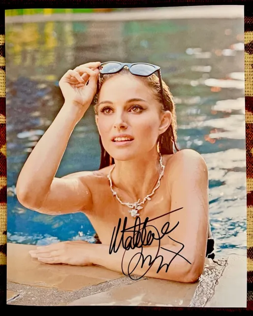 🔆SALE🔆Natalie Portman “Star Wars” Handsigned Autographed 10”x 8” Photo W/COA