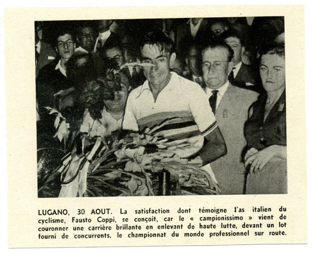 Fausto Coppi Vince Etapa Aosta Tour De Francia Gazzetta Dello Sport 20