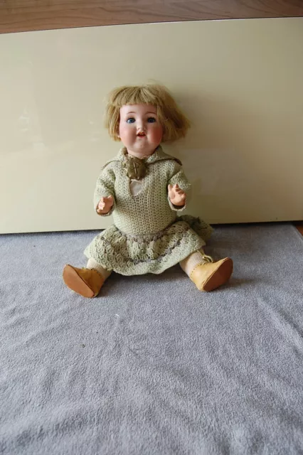 schöne alte Porzellankopf Puppe gemarkt Armand Marseille Germany 990 A 9 M 48cm