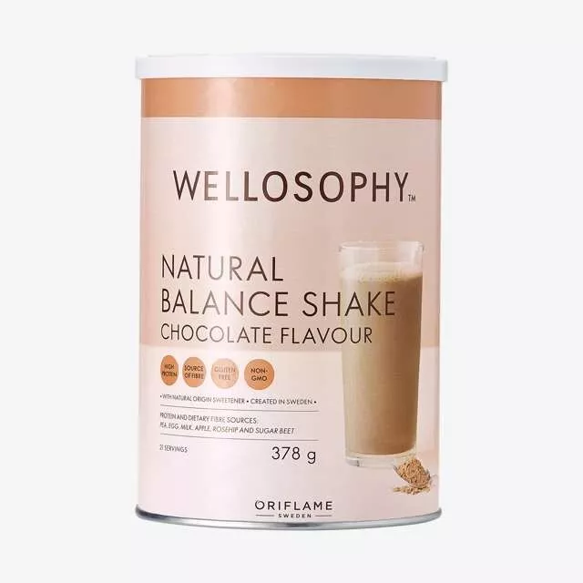 Oriflame Natural Balance Shake Natural Chocolate WELLOSOPHY