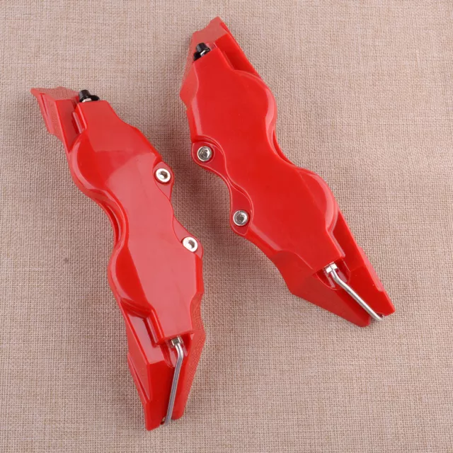 4pcs Red Car Universal Disc Brake Caliper Covers Car Brake Accessories