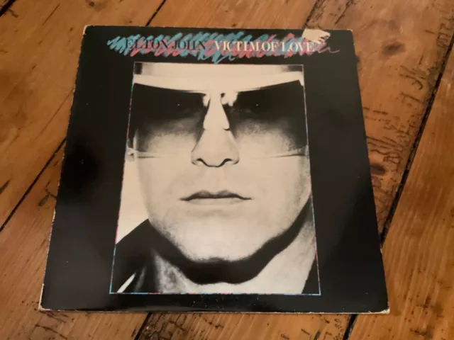 ELTON JOHN • VICTIM OF LOVE 1979 (HISPD125) 12" LP Vinyl Record