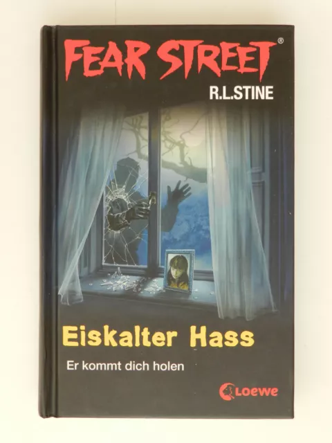 R L Stine Fear Street Eiskalter Hass Er kommt dich Holen Kinderbuch Buch