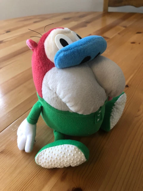 DAKIN REN & Stimpy soft plush toy Ren in green outfit, official ...