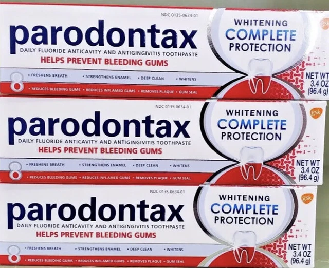PARODONTAX DAILY FLUORIDE Anticavity Antigingivitis Toothpaste 3.4 Gum