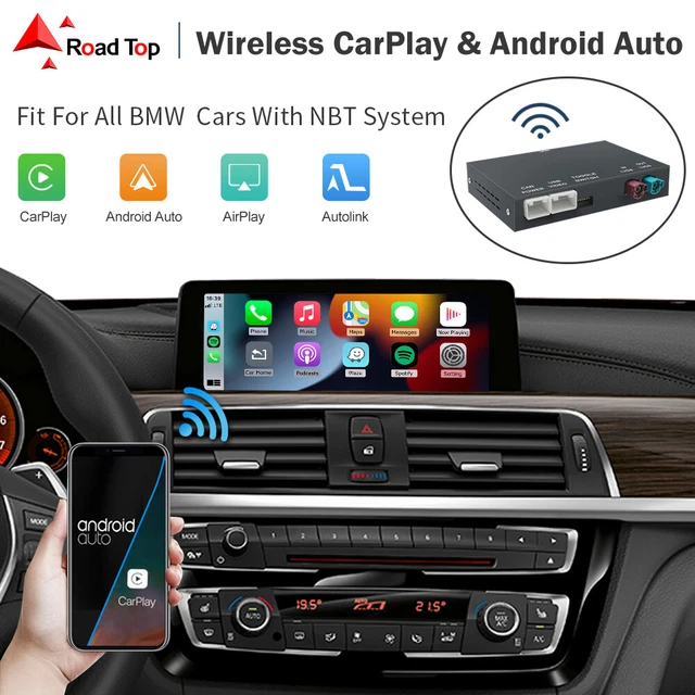 Road Top Autoradio 10,25" Carplay Sans Fil Android Auto Pour BMW Série 1/2 F20/F21/F22 2013-2015 - Écran Tactile Linux