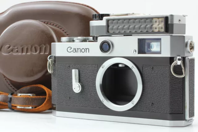Meter works! [Near MINT w/case/meter] Canon P Rangefinder From JAPAN