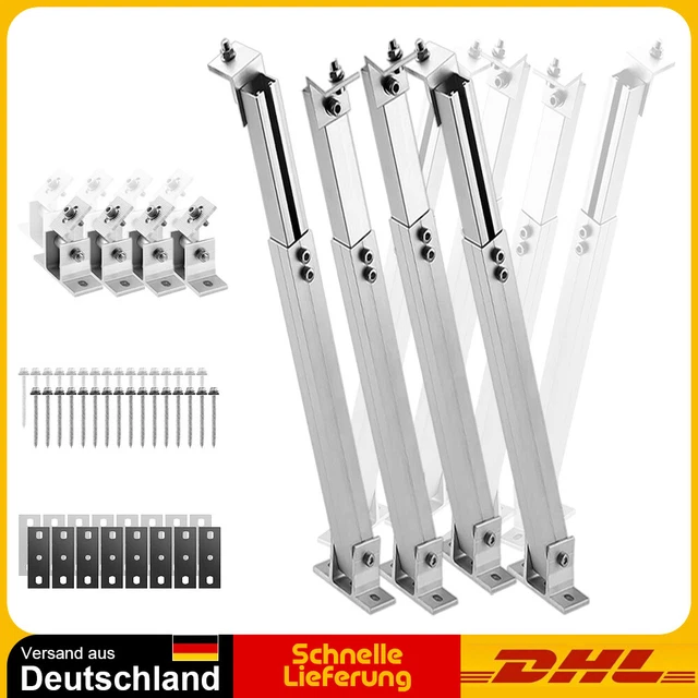 Signworld Bodenhalterung 30,5 Cm – Für Schilder, Displays & Werbung, Schwarz Pulverbeschichtet, Max. 2,5 Cm Materialstärke