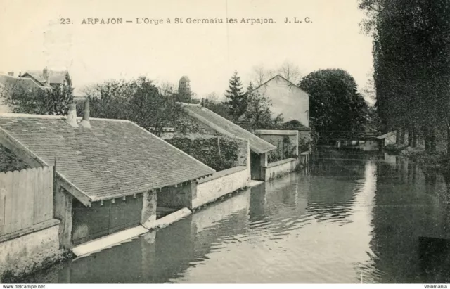 10002 cpa 91 Arpajon - l'Orge à St Germain les Arpajon