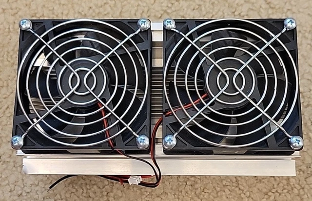 Electronic Semiconductor Refrigerator Air Cooling Fan Silent Peltier Cooler Kit
