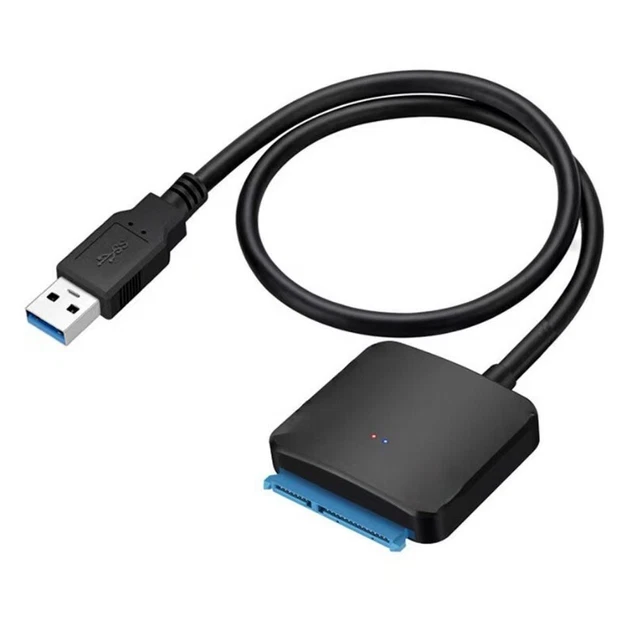 Cavo Adattatore USB 2.0 A SATA / PATA IDE – Trasferimento 480 Mbps Per Dischi Rigidi Da 2.5 E 3.5 Pollici - 3