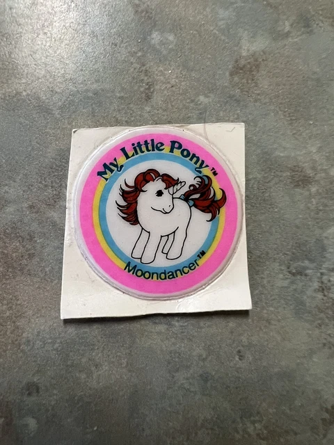 My Little Pony Vintage Moondancer Puff Sticker