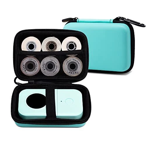 Phomemo Label Printer Case Hard Carry Case D30/Q30S/D35/M110 Label Printer La...