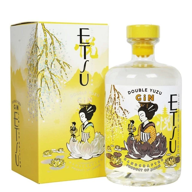 Asahikawa Distillery - Japanese Gin Etsu Double Yuzu Limited Edition 0,70 lt. +