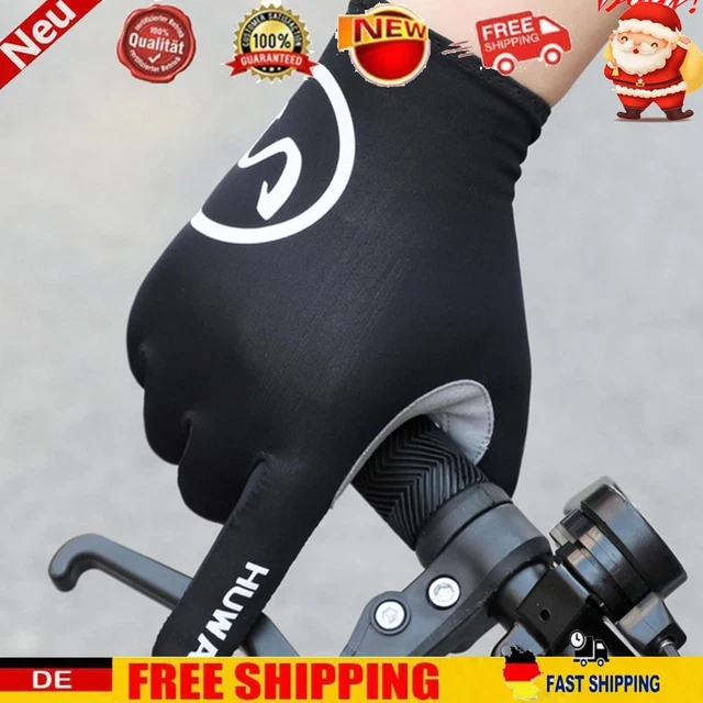 Vollfinger Fahrradhandschuhe Rutschfeste Reithandschuhe für den Sommersport (Sch