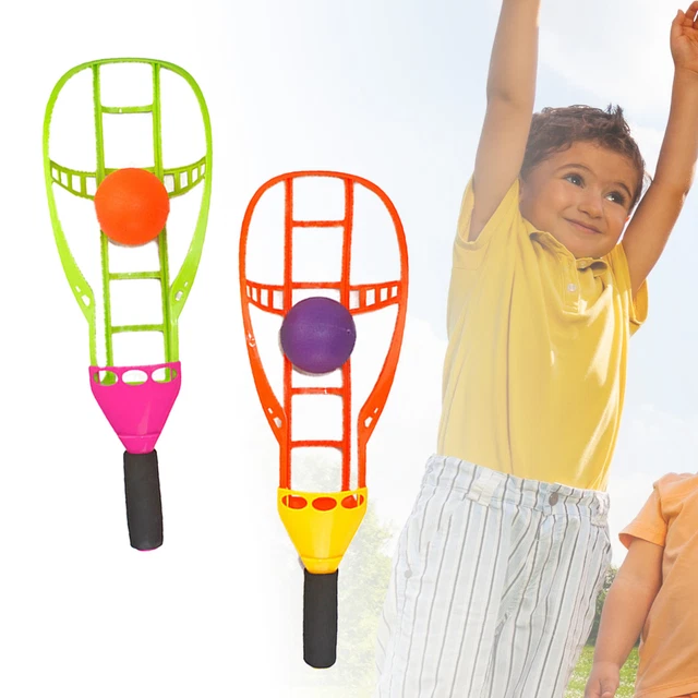 1set Scoop Ball Interesting Anti-tear Scoop Ball Game Toy Plastic