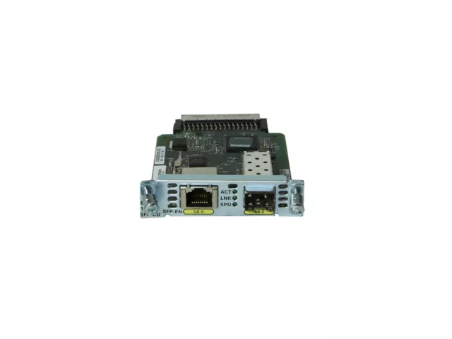 Cisco Module EHWIC-1GE-SFP-CU 1Port Gigabit Ethernet Network Card 800-34350-01