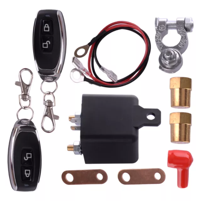 Remote Control Wireless Battery Isolator Car 12v 200A Auto Power Off Universal~
