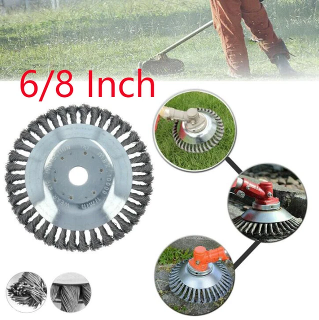 Stahldraht-Trimmerkopf 230mm - 6 Stück Set Für Rasentrimmer