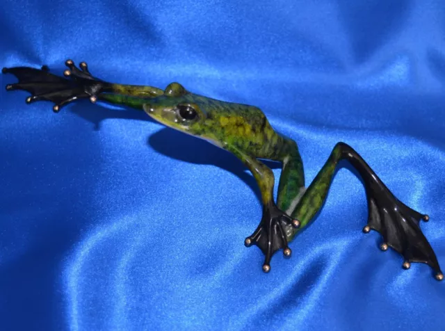 Tim Cotterill Frogman Signed  Ltd Ed 508/1000 Bronze Frog