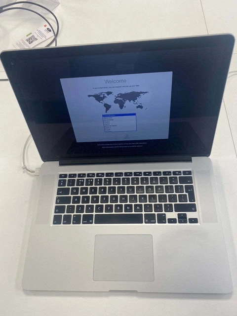 Apple 15" MacBook Pro A1398 Late 2013 Core i7 2.6gHz 256GB SSD 16GB RAM Laptop