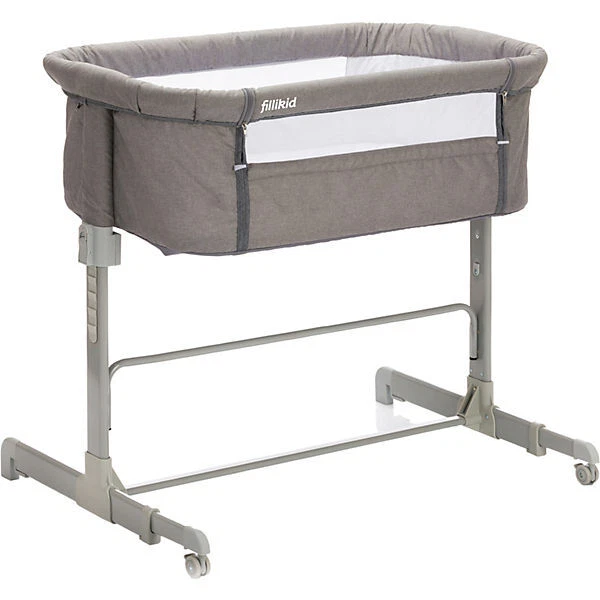 Fillikid 16759357 Beistellbett Relax grau - B Ware