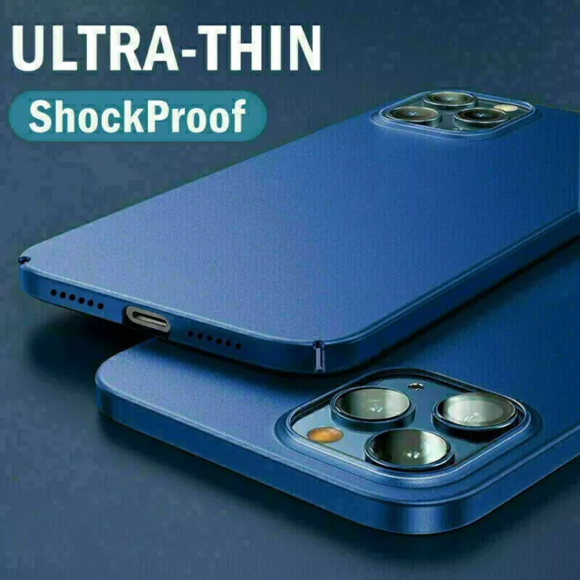 Case For iPhone 15 14 13 12 Pro Max 11 Xs XR 8 Ultra-thin Shockproof Hard Cover