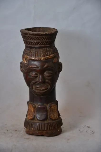 African Tribal Art Kuba Cup  from democratic republic of Congo.