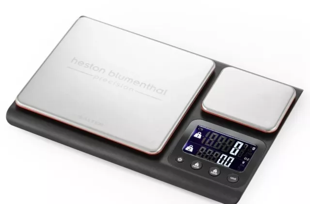 Heston Blumenthal Kitchen Scales Digital Precision by Salter, Dual Platform