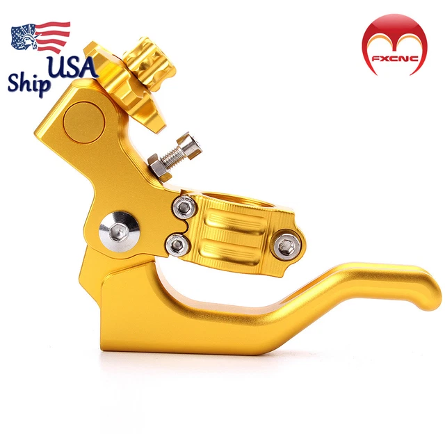 CNC Gold Stunt Clutch Lever For CBR954RR CBR1000RR CBR600RR CBR650F CRF250 Short