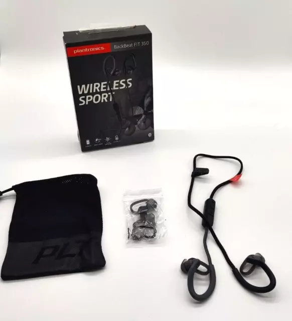 Plantronics BackBeat FIT 350 Bluetooth In-Ear-Kopfhörer - Schwarz