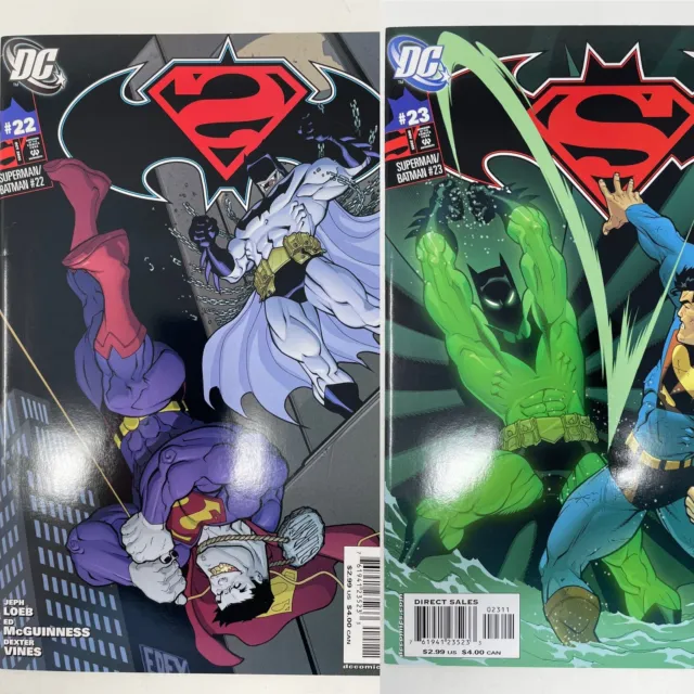 SUPERMAN/BATMAN #22 & 23 1st App. of Terry McGinnis DC Comics DCEU Batman Beyond