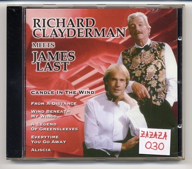 JAMES LAST RICHARD Clayderman CD Candle In The Wind 32 587 meets